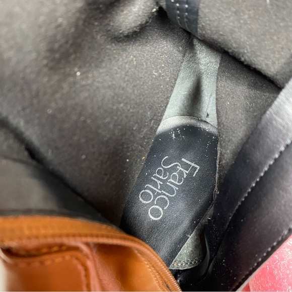 Franco Sarto Talfer Brown Faux Leather Tall Heeled Boot 11M - Picture 14 of 16